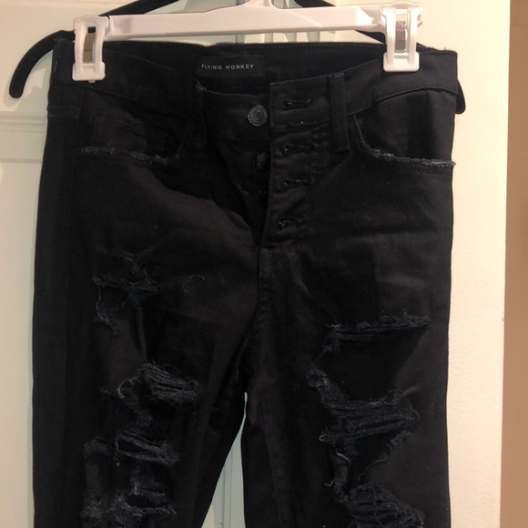 Flying Monkey Distressed jeans - Picture 1 of 3